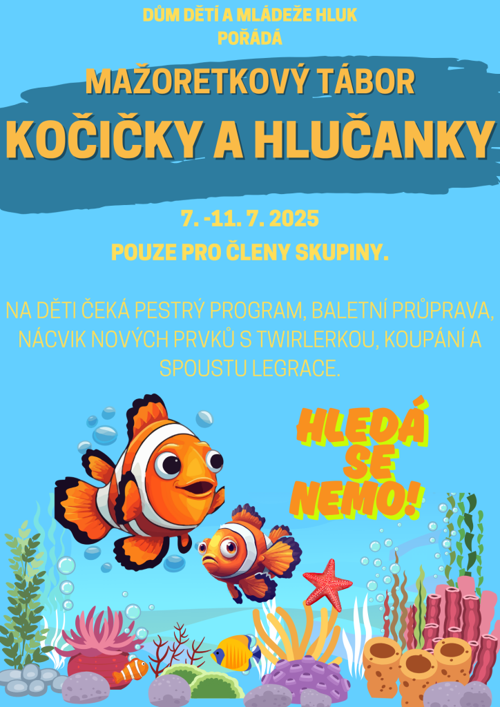Mažoretkový tábor Kočičky a Hlučanky