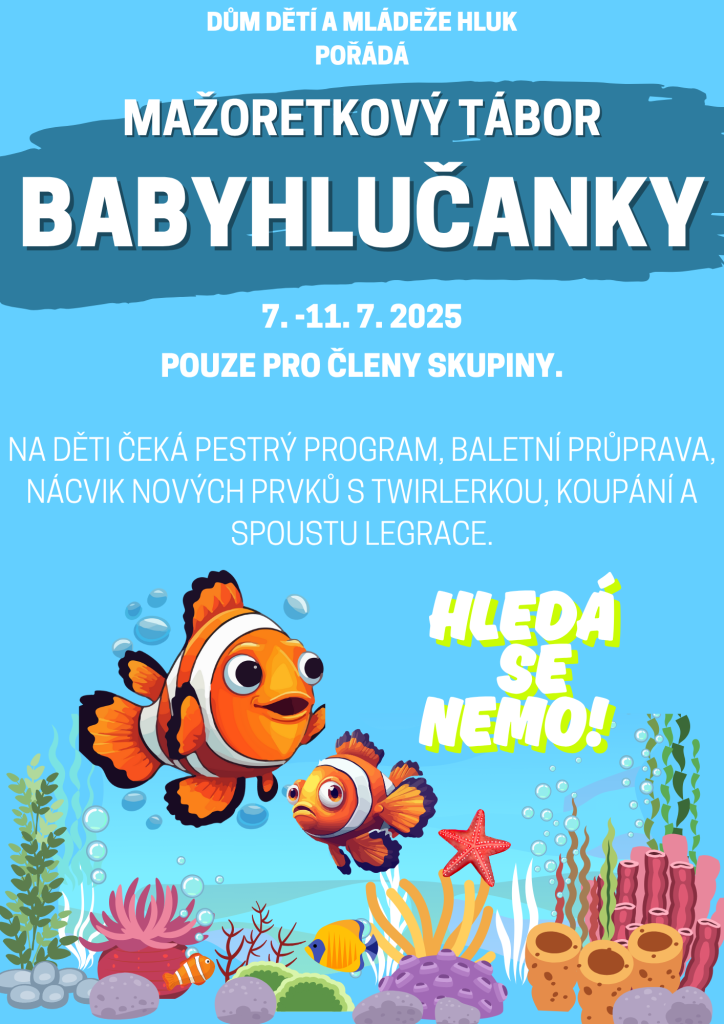 Mažoretkový tábor BABYHLUČANKY