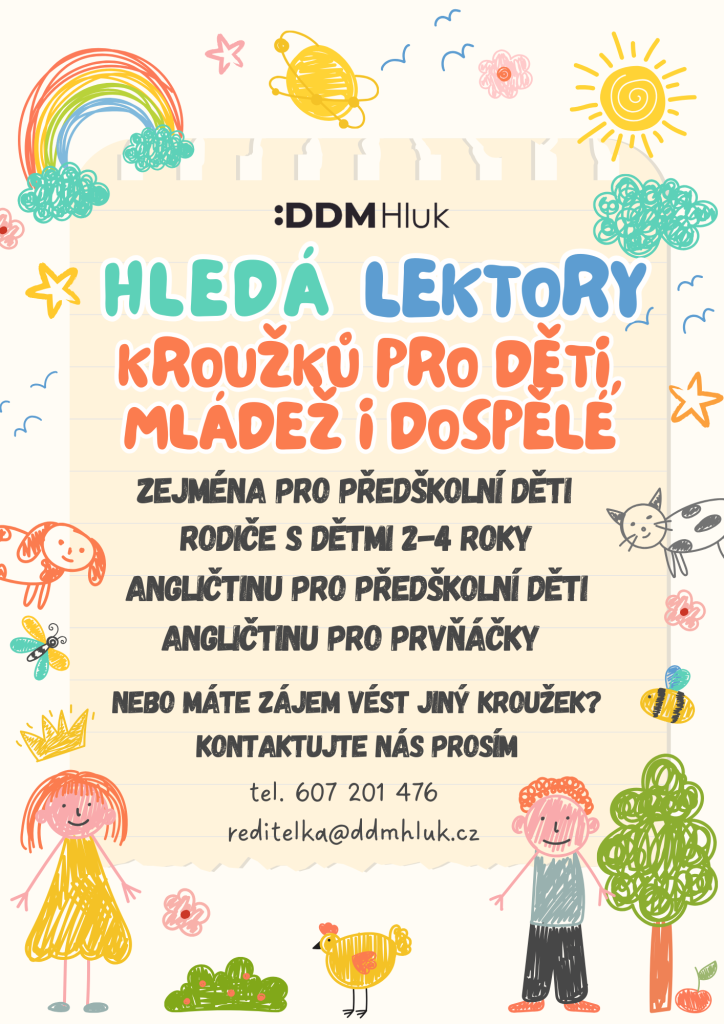 Hledáme šikovné lektory
