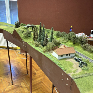 Setkání mladých železničních modelářů