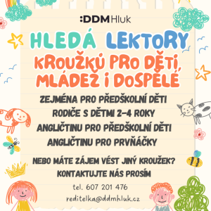 Hledáme šikovné lektory